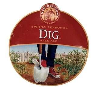 New Belgium Tin Sign Dig Spring Pale Ale Beer 19‎ Inch Diameter Man Cave